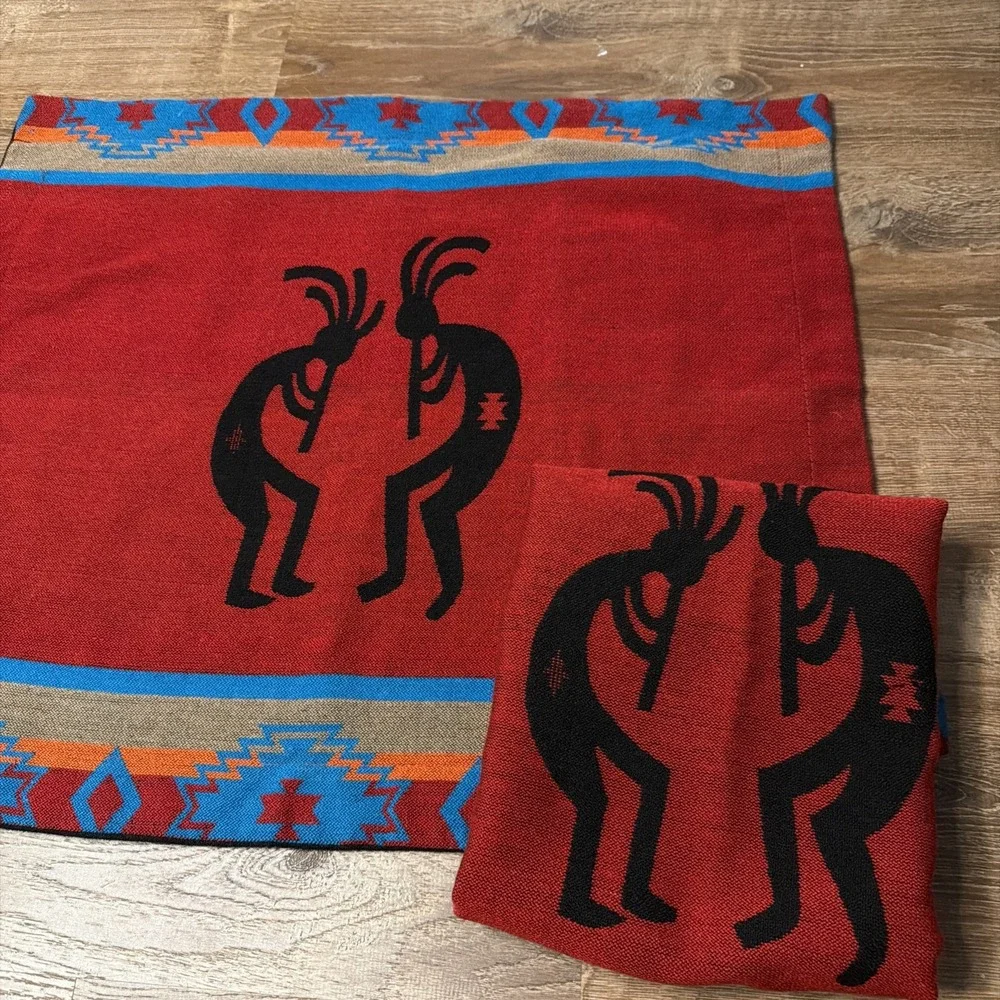 Southwest Native American Decorative Pillowcase  Size 24X28 Set of 2